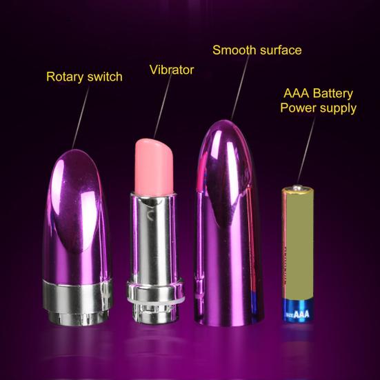 Прочный вибрационный массажер, губная помада, водонепроницаемый гигиенический вибратор для точки G, секретный вибратор для вагинала