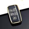 Soft TPU Car Remote Key Case Cover Bag Holder Auto Accessories for Land Rover Range Rover Sport Evoque Freelander for Jaguar XF XJ XE XJL