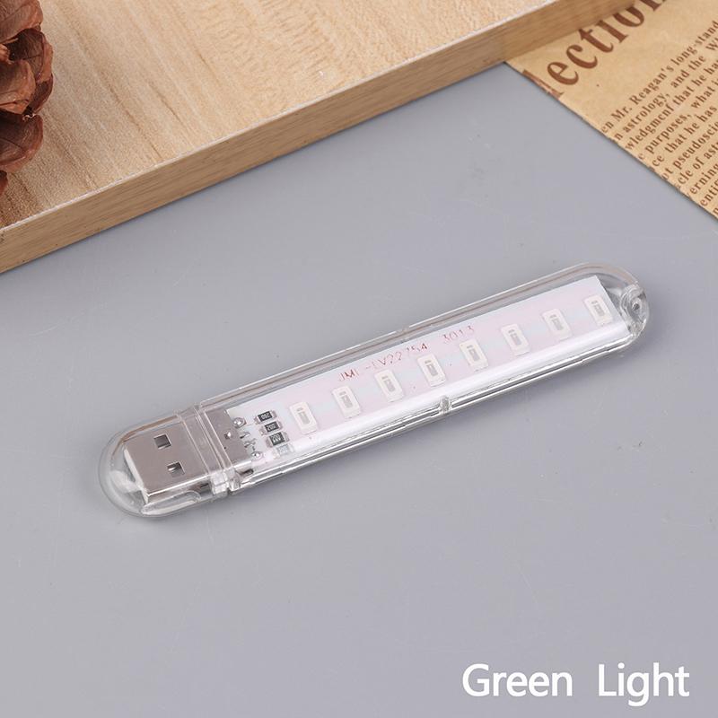 Мини Usb светодиодный светильник для чтения книг DC5V ультра яркий светильник для чтения книг 8 светодиодов портативный прикроватный светильник для портативного компьютера портативный ноутбук