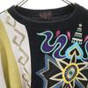 santa fe 90s Made in Japan Old Long sleeve trainer 3 sweat Men's Used