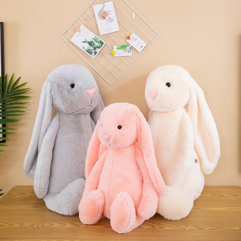 Plush Bunny Doll With Pp Cotton Filling For Kids Gift And Baby Nursery Decor