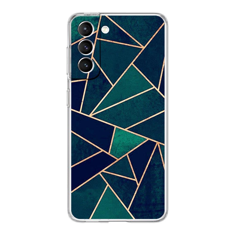 Мраморный геометрический чехол для телефона Samsung Galaxy S22 S21 S20 FE Ultra 5G S10 S10E S9 S8 Plus Note 10 20 мягкий прозрачный силиконовый чехол