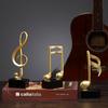 Простые музыкальные ноты Модель Продвинутые украшения Винный холодильник Тумба под телевизор Гостиная Домашний стол Украшения Изделия из смолы Подарки