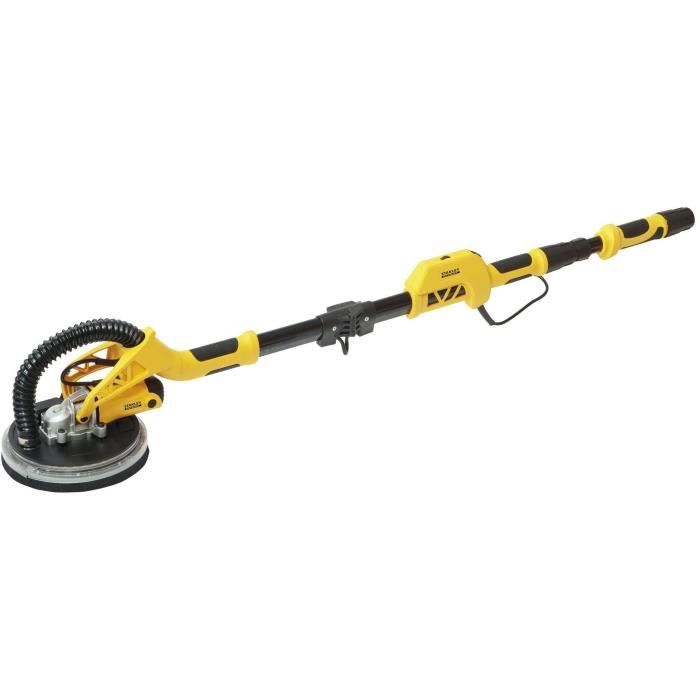 Ponceuse télescopique filaire girafe - 750w - stanley fatmax - sfmee500s-qs - abrasif ø225mm