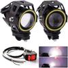 Motorcycle Electric Vehicle Modified Light LED Spotlight U7 Transformer Light Strip With Strong Light And Low Light Flash