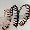 Acetic Acid Wave Toothed Headband Wash Face Toothed Hairpin Non-slip Broken Hair Pressure French Headband Internet Celebrity New