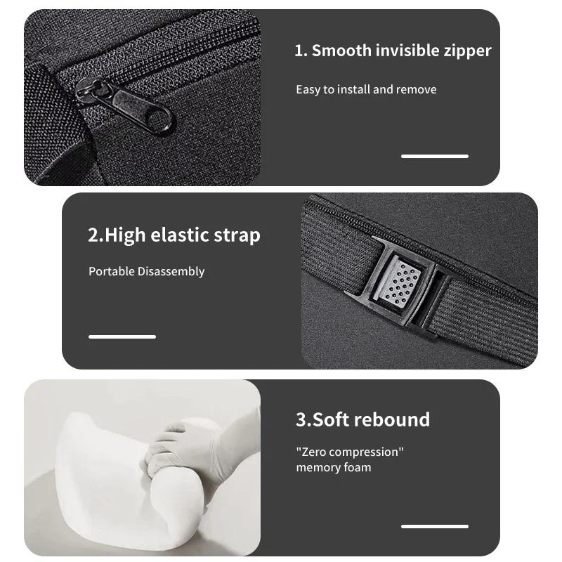 New Car Memory Foam Neck Cushion For BMW Motorsport 3 Series 5 Series X1 X3 X5 E46 E90 F20 E60 F10 F30 F32 F80 E87 G01 G05