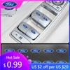 Car Sticker Car Start Button Small Sticker Window Control Button Small Sticke For Ford Focus 2 MK2 3 4 ST Mondeo Suit Fiesta Mus