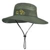 1 Piece Western Cowboy Hat For Women Men-Proof Hat Outdoor Fishing Camping Alpine Cap Summer Uv Bucket Hat