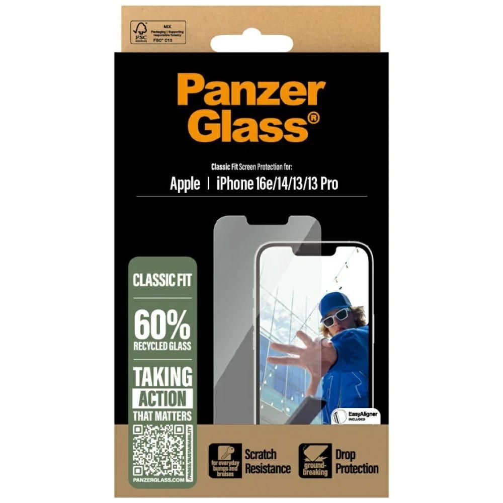 Закаленное стекло для iPhone 16e PanzerGlass Classic Fit