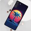 Чехол для телефона Retrowave Neon Palms Tree для Samsung Galaxy S26 S25 S24 S20 S21 S22 S23 Ultra S10 Plus S25 FE Funda Cover