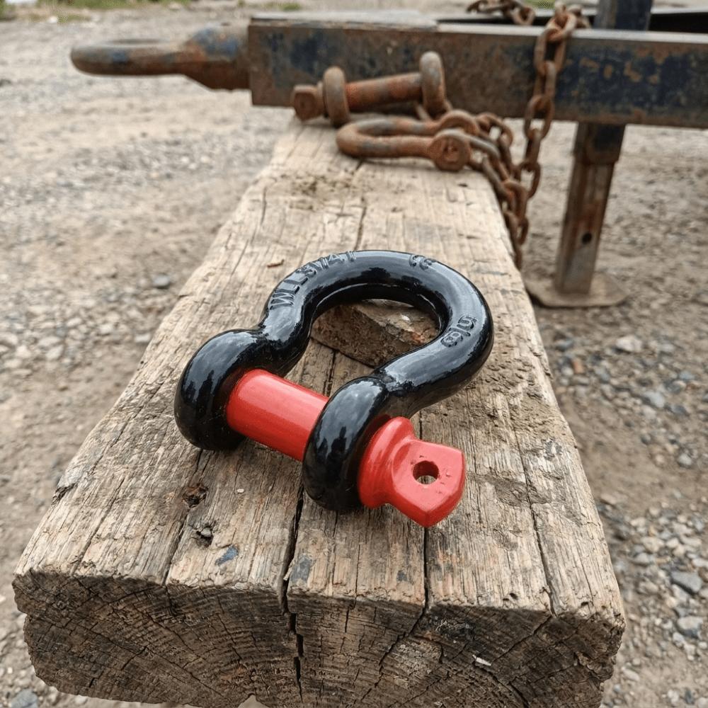 U-Shaped Tow Shackle Anti-Rust Tow Hook Car Accessories Trailer Hook Vehicle Recovery