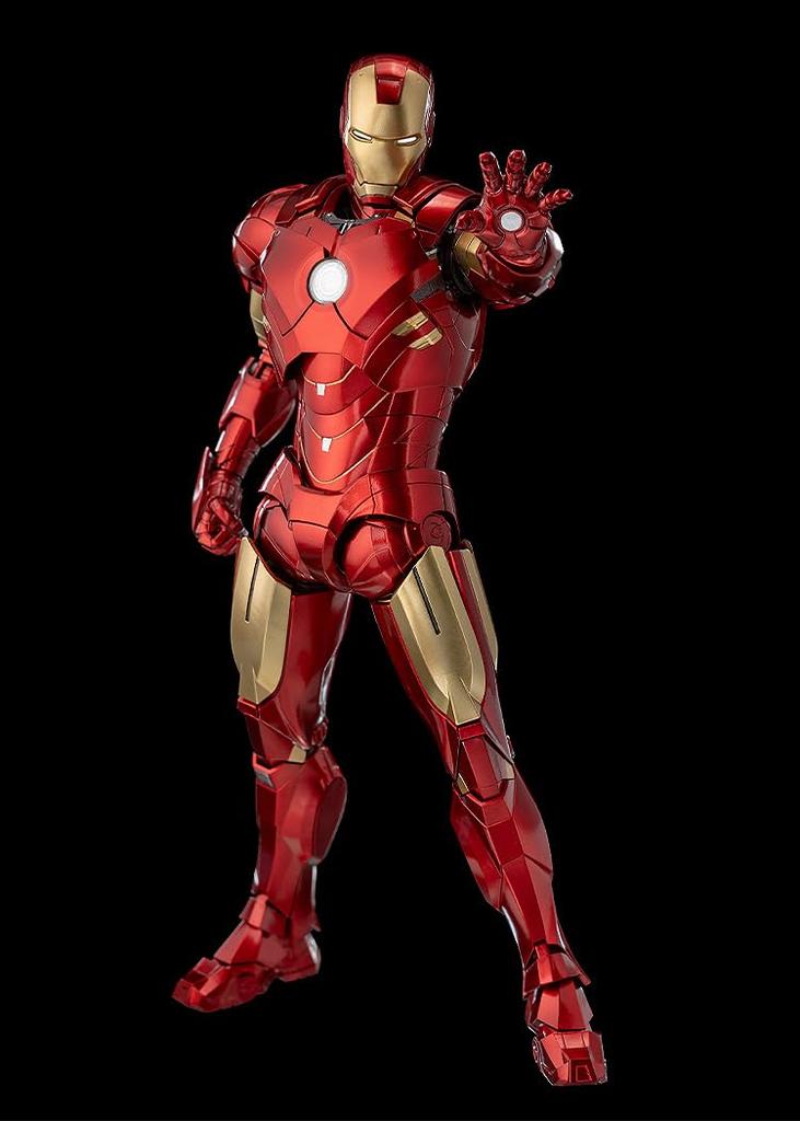 DLX Marvel Studios The Infinity Saga Iron Man Mark 4 112 Scale ABS, PVC, POM, Zinc Alloy, and Other Metal Painted Action Figure