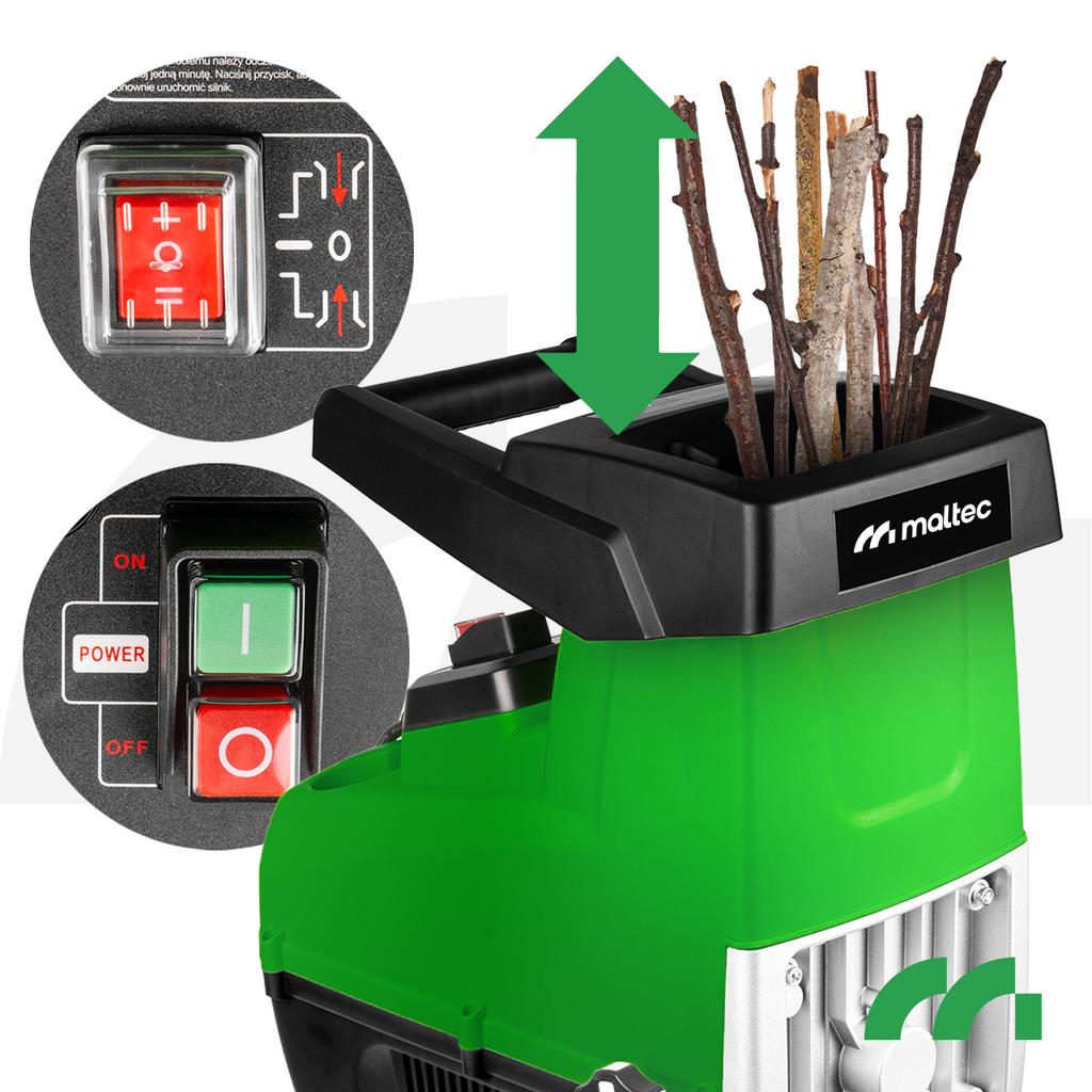 Измельчитель веток Maltec Mastershred3500W