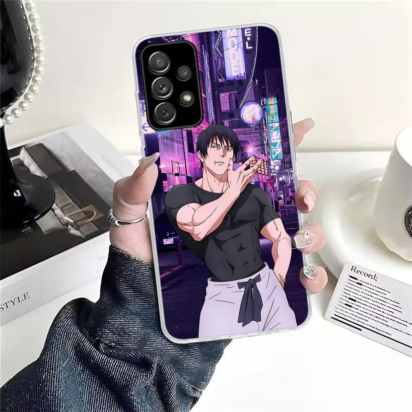 Kaisen J-Jujutsu Фушигуро Тодзи Для Samsung Galaxy A52S A42 A32 A22 A12 A02S A51 A50S Чехол для телефона A41 A31 A21S A30S A20S A20E A70