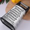 1 Set Vegetable Grater Time-saving Manual Labor-saving 9 Inches Four-side Box Grater Vegetable Slicer for Kitchen