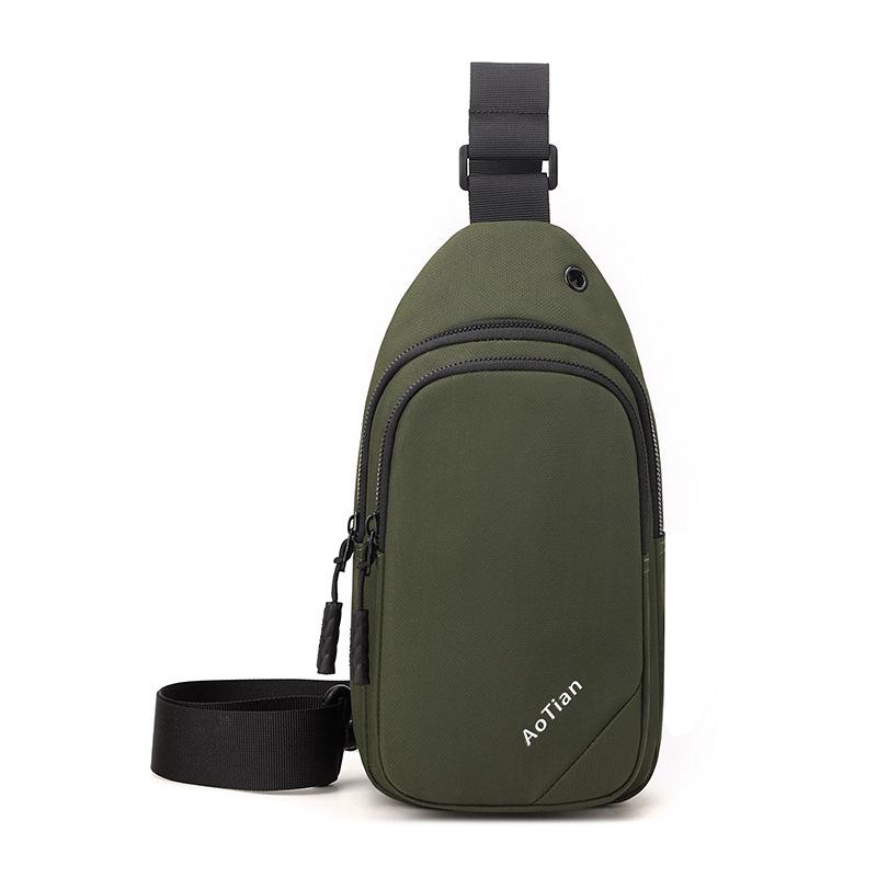 Мужская нагрудная сумка, сумка через плечо, сумка-мессенджер из Оксфорда