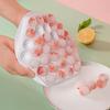 37 Grids Ice Ball Sphere Mould Round Ice Cube Tray Mold Whiskey Cocktail Bar Pub Wine Reusable Diy Ice Making Mould