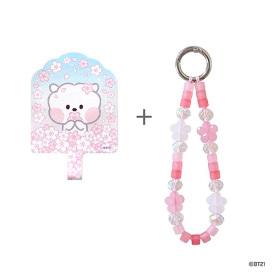 BT21 Держатель для телефона Minini Cherry Blossom ver.