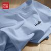 Мужская футболка Hodo из чистого хлопка, свободный крой, короткий рукав