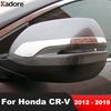 Rearview Mirror Cover Trim For Honda CRV CR-V 2012-2018  Chrome Door Rear View Mirrors Molding Strip Car Styling Accessories
