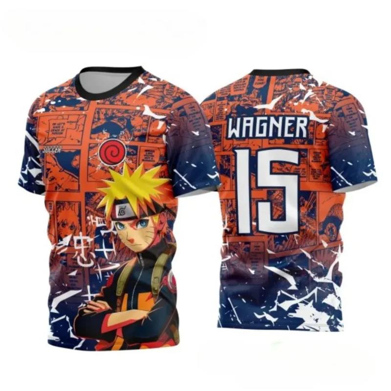 Футболки с 3D-принтами и анимацией, мужские и женские быстросохнущие топы, детские спортивные футболки, легкая одежда для отдыха и улицы