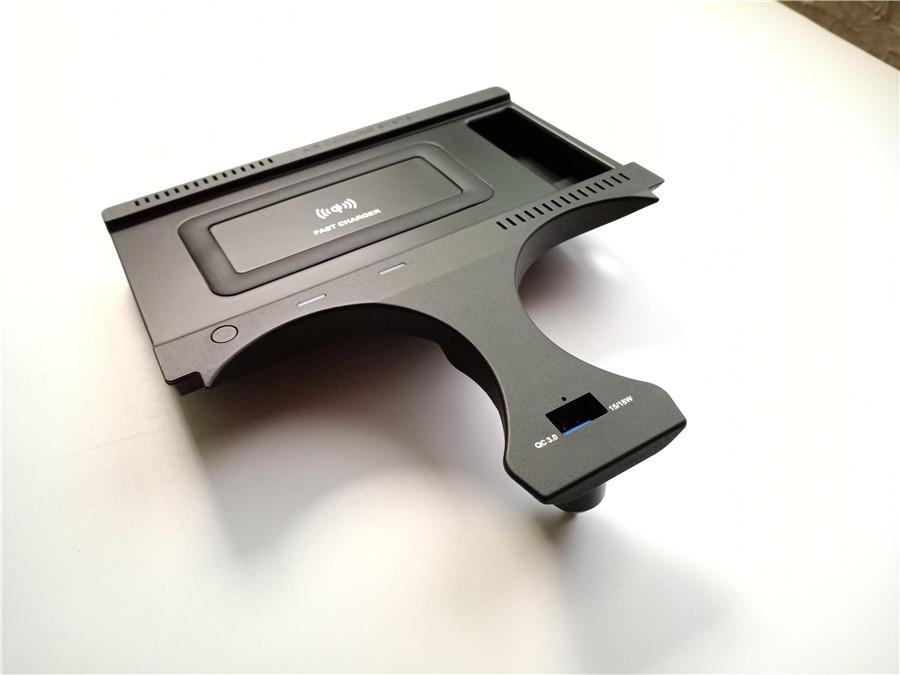 12V Беспроводная Быстрая Зарядка Зарядное Устройство Консоль Ящик для Хранения Для BMW X3 X4