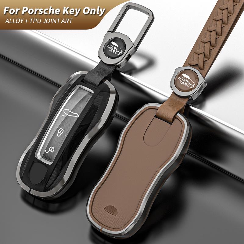Porsche Key Shell: Compatible with 718, Cayenne, 911, Macan, Panamera Models