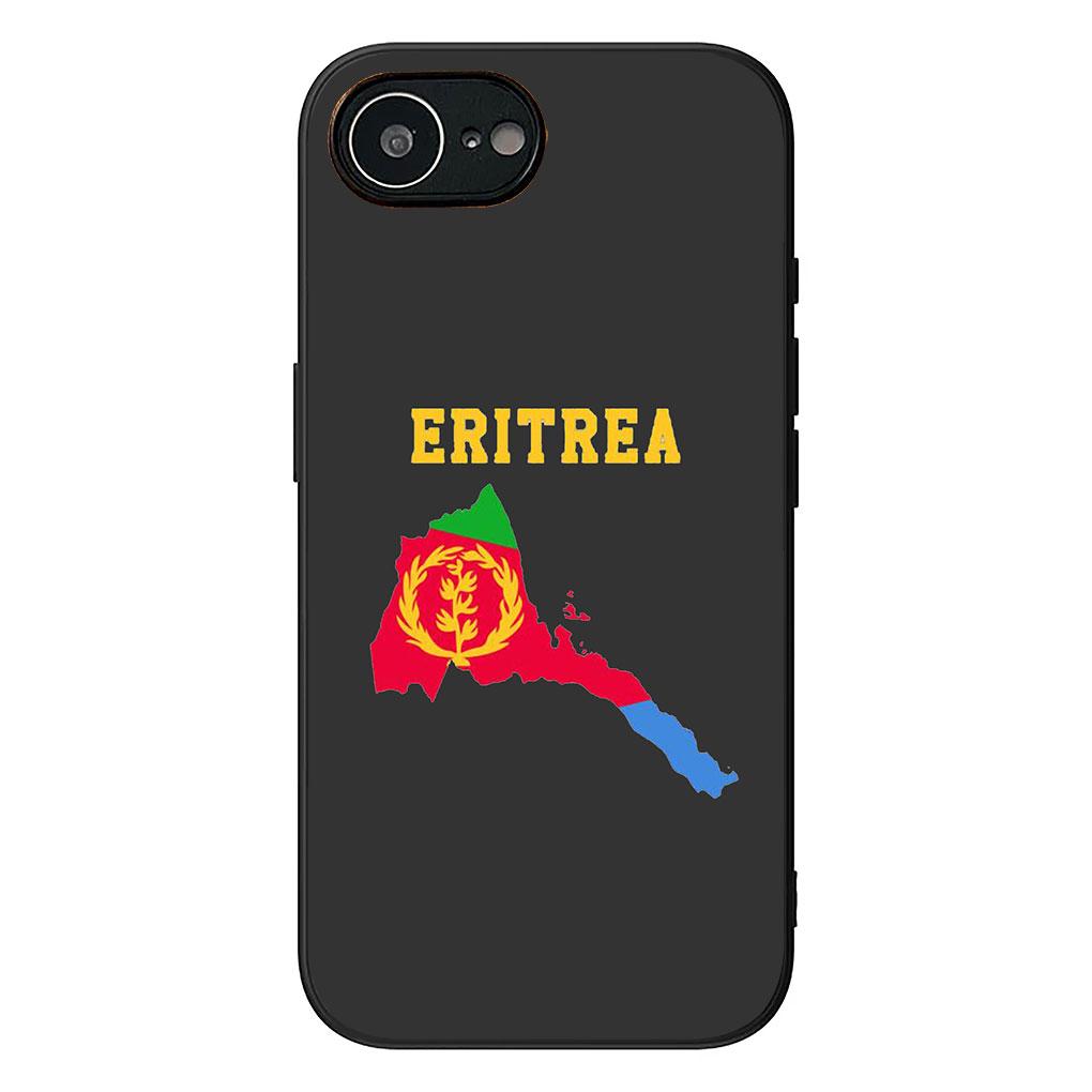 Soft Cover for Samsung Galaxy S22 S21 S20 FE Ultra Plus A35 A36 A55 A37 A33 A34 A57 Coque Phone Case Red Eritrean Eritrea Flag