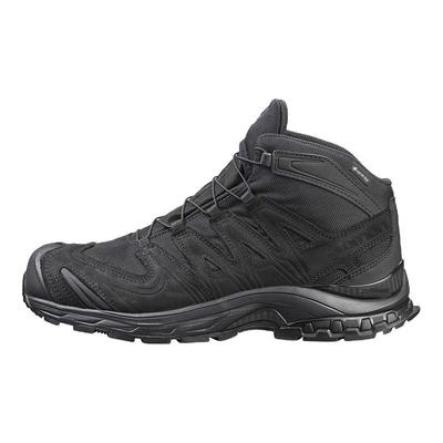 Модные удобные прочные полуботинки для хайкинга Mid Gore-Tex, унисекс, черные 409218
