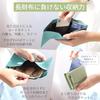 [LedLis] wallet mini wallet ladies tri-fold genuine leather cowhide compact Smaller small coin purse BOX type slim card storage small wallet men's