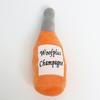 Creative Design Funny Cute Plush Doll Toys for Dog Stuffed Perfume Whiskey Wine Bottle Squeaking Pet Dog Toys