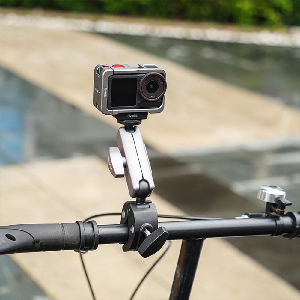 Для DJI ACTION 4/5 Pro Магнитная Быстросъемная Основа Противоскользящая 1/4 Складной Адаптер Металлическая Основа Износостойкие Расширяемые Аксессуары