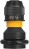 DEWALT | DT7508-QZ Адаптер 1/2" квадрат на 1/4" шестигранник для ударного гайковерта | Патрон