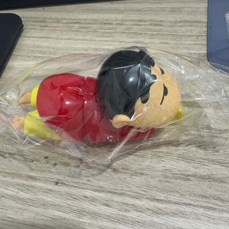 Crayon Shin-Chan Clockwork Model Toy Don'T Want To Get Up Anime Figure Model Toy Propel Alarm Clock Dynamic Crawl Toys Fun Gift