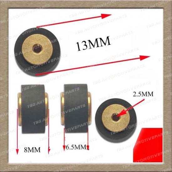 4 шт./комплект Медный прижимной ролик палубы Кассетный магнитофон Кассета для Sharp SONY Technics