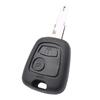Чехол для дистанционного ключа для Peugeot 107 207 307 408 Citroen C1 C2 C3 C4 C5 2 кнопки микропереключатель автомобильный брелок для ключей Запасные части