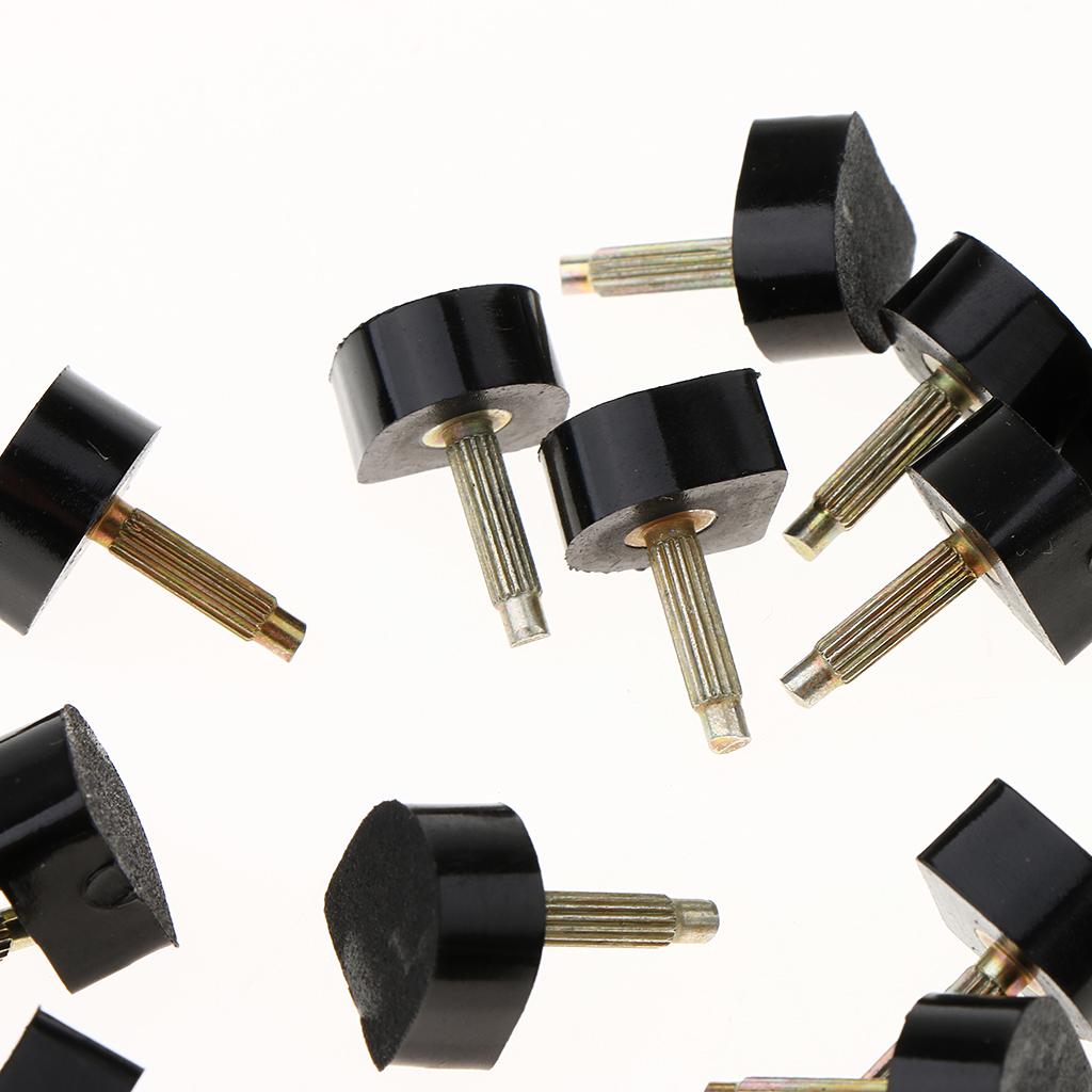 10 Pairs High Heel Shoe DIY Repair Tips Shoes Replacement Thin Nail 9mm