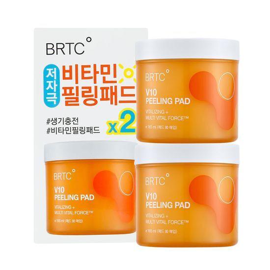 BRTC Витаминный пилинг-пэд V10 Двойной план (80 листов + 80 листов)