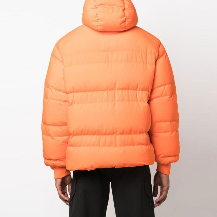Y-3 Classic Puffy Down Jacket Orange Men Outerwear HT2302
