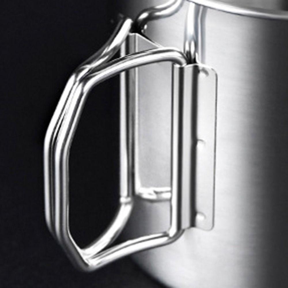 Stainless Steel Water Cup Portable Water Cup Accessories Gifts Drinking Cup