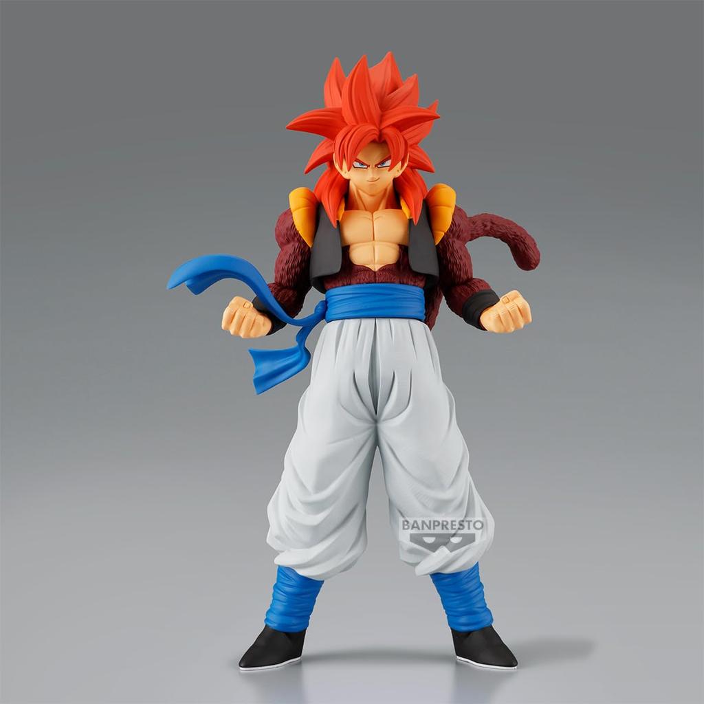 Banpresto Гогета Супер Сайян 4 Dragon Ball GT Solid Edge Works BP29756P Многоцветная Коллекционная Фигурка, Идеально для Фанатов Аниме
