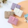 Multi-Cards Slot Credit Cards Holder PU Leather Mini Coin Pocket Fashion Zipper Coin Purse  Travel