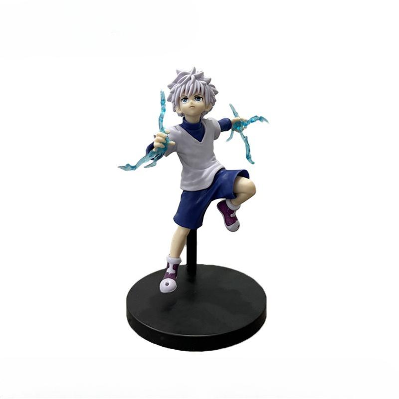 HUNTER×HUNTER Киллуа Золдик ГОН ФРИКС Аниме Фигурка Настольное Украшение Коллекционная Модель Кукла Игрушки Подарки