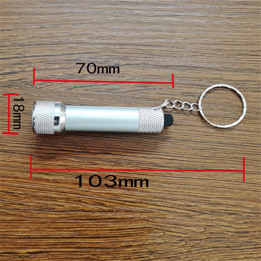 Emergency Portable Camping Ultra Bright LED Torch Flashlight Keyring LED Key Chain Flashlight Torch