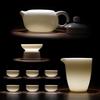 Dehua Ceramic Kung Fu Tea Set