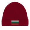 Bonnet Drapeau Bulgarie En Rouge