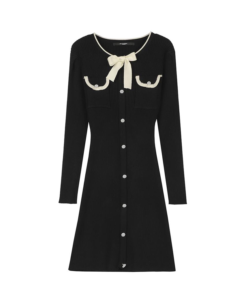 Urban Dress Lovely Solid Dress Black
