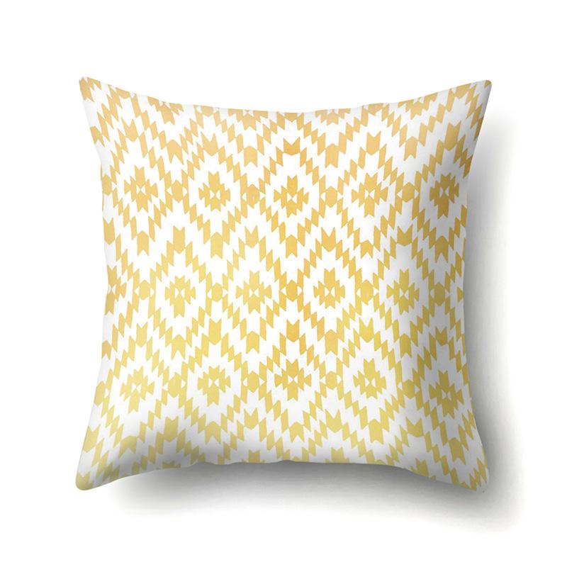 Polyester Pillowcase Automobile Decoration Home Printed Pillowcase