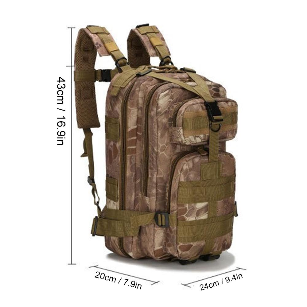 Открытый тактический рюкзак Molle Assault Pack для кемпинга, пешего туризма, охоты, сумки на плечо